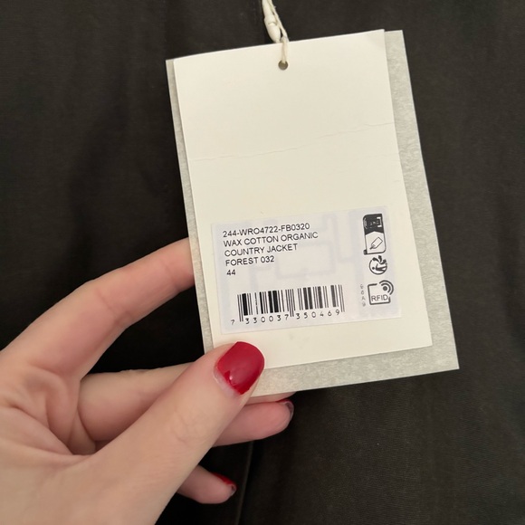 Toteme Country Jacket NWT Forest Green US 12 or EU 44 - Picture 5 of 10